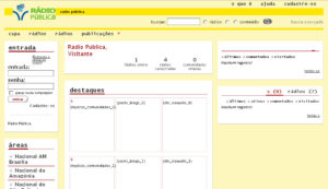 Agência de áudios utilizando o software livre ICOX