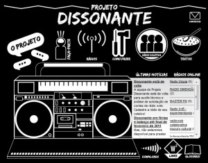 Projeto Dissonante é da UnB e da rádio Ralacoco