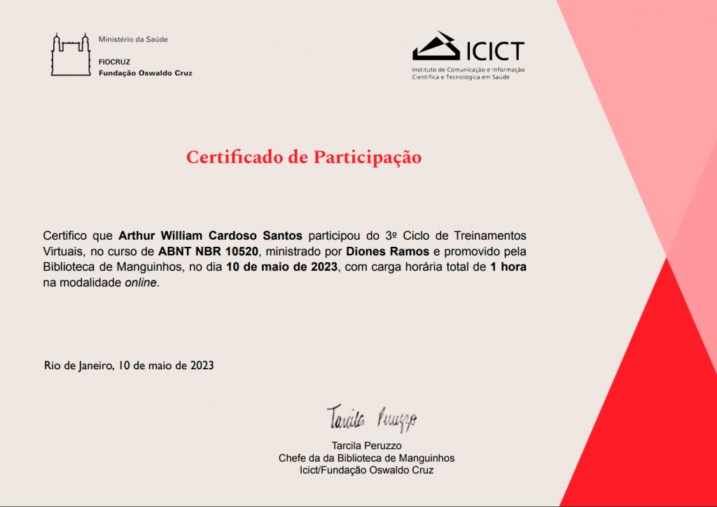curso Citacao ABNT NBR 10520 ICICT Fiocruz Biblioteca de Manguinhos